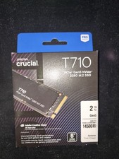 Crucial T710 2TB Micron Pro Series Gen5 M.2 NVMe SSD -  Great Condition  picture