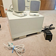ALTEC LANSING/DELL ACS340 Computer Speaker System W/Powered Sub USED picture