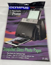 Olympus Camedia Digital High Speed Photo Quality Printer P-400 Gloss Paper 25 PC picture