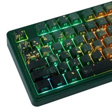JOMKIZ Summer Breeze PBT Keycaps, 133 Keys Cherry Profile, Side Legend Shine ... picture