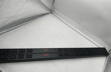 LOT OF 2 APC AP7540 Basic Rack 24-Outlet PDU 208V 16A picture
