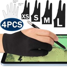 Two Finger Anti-fouling Glove For Artist Drawing & Pen Graphic Tablet Pad picture