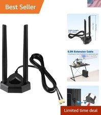 High Gain 8dbi Dual Band WiFi Antenna - Ultimate Bluetooth & WiFi Performance picture