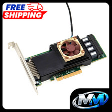 Broadcom LSI 9305 16i 24i SAS HBA Noctua 40mm Fan Mount Cooling Shroud Cooler picture