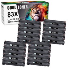 1-20x Black CF283X Toner Cartridge For HP 83X LaserJet Pro MFP M225dw M225dn LOT picture