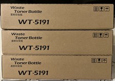 OEM Kyocera Waste Toner Bottle WT-5191 ***Lot of 3*** picture