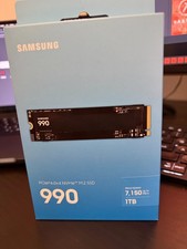 NEW Samsung 990 1TB Internal SSD Model: MZ V9V1T0B/AM - M.2 2280 - PCIe Gen 4 x4 picture