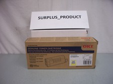 GENUINE OKI 52127301 Ink Toner Cartridge Yellow NEW IN FACTORY BOX picture