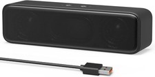 [Upgraded] USB Computer /Laptop Speaker with Stereo Sound & Enhanced Bass, Porta picture