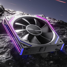 Dawn 120Mm Case Fan, ARGB PWM 1850RPM/71CFM Airflow, Forward picture