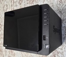 Synology DS415+ 4-Bay NAS (8GB RAM Upgraded ) w/ Power Adapter Tested ( No HDD) picture