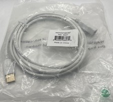 Lot of (26)  Monoprice 6ft 32AWG Mini DisplayPort to DisplayPort Cable, White picture
