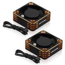 ARRAROWN RC Car Motor Cooling Fan Heatsink 2Pack 28000RPM Brushless ESC Cooling picture