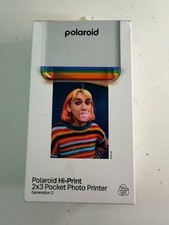 Polaroid Hi-Print 2x3 Generation 2 Bluetooth Pocket Photo Printer (White)  #637 picture