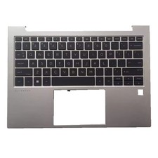 Laptop US Keyboard&PalmRest For HP EliteBook 830 G9 N08383-001 with backlit Used picture