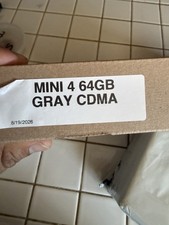 Apple iPad mini 4 64GB Space Gray A1550 WiFi Cellular GSM CDMA NEW Open Box picture