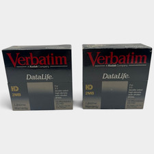 NEW (2) Verbatim DataLife MF 2HD 10 Pieces 3.5