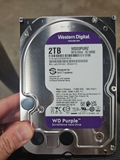 Western Digital WD Purple 2TB 3.5in SATA III 5400RPM 64MB 24/7 WD20PURZ picture