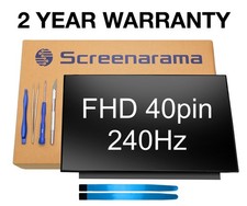 BOE NE173FHM-NZ1 240Hz FHD IPS Matte LCD Screen + Tools SCREENARAMA *FAST picture
