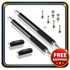 Stylus Pen for Touchscreen 2-in-1 Stainless Steel Aluminum 5.5 inch picture