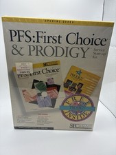 PFS First Choice & Prodigy Service Start-up Kit - 3.5” Disks - New Sealed picture