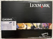 Lexmark 12A5845 Black Toner Cartridge For T610 T612 T614 T616 Sealed Retail Box picture