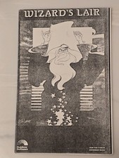 Vintage 1986 TI-99/4a WIZARD'S LAIR Printed Instructions 8pg Rainbow Software picture