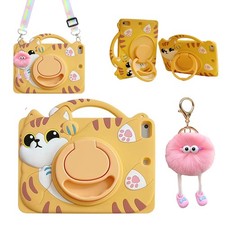 3D Cute Vivid Cat Case for iPad Air 1st 2nd/iPad Pro 2016/iPad 5th 6th 9.7 in... picture
