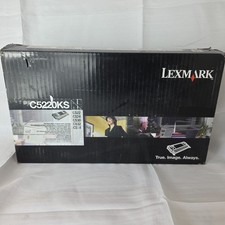 NEW GENUINE - LEXMARK C5220KS BLACK TONER C522 C524 C530 C532 C534 SEALED BOX picture
