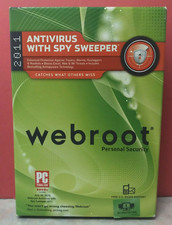 Webroot 2011 Antivirus with Spy Sweeper PC, Personal Security - 42311 picture