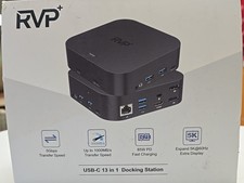 RVP+ 13-in-1 Docking Station - 3 Monitors, 4K HDMI, USB-C, 100W Laptop Charging picture