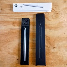 Genuine HP Rechargeable Active Stylus Pen Silver SPEN-HP-05 HSA-W001P w/ Tips picture
