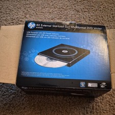 HP dvd556s 8X USB Powered Slim Multiformat External DVD Writer - KZ253AA New picture