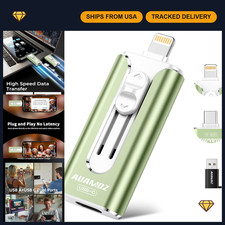 512GB Mini Dual Interface Flash Drive, Portable Memory Stick for iPhone, iPad, A picture