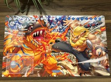 Digimon Table Playmat Leomon TCG CCG Play Pad Trading Card Game Mat Mousepad picture