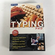 Perfect Typing Pro : Cosmi : Windows 98 SE/ME/2000/XP Software Sealed 2005 picture
