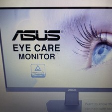 ASUS VA247HE 23.8 inch LCD Monitor - Black Full HD 75 Hz Flicker Free Gaming picture