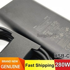 280w USB-C Dell Pro Max 18 Plus Laptop Charger HA280PM240 DA280PM240 LA280PM240 picture