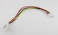10pcs Molex 4 Pin Male to LP4 Male Power Extension Adapter Connector Cable 30cm picture