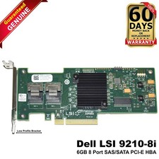 Dell LSI SAS9210-8i 8-Ports SAS SATA 6Gbps Host Bus Adapter HBA GKPW4 500605B picture