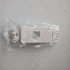 (20-Pk) Quick port 1-Gang 1 Port ChaosssCo Decora Insert Jack Wall Plate  picture