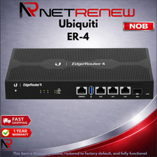 Nob Ubiquiti EdgeRouter ER-4 Gigabit 4-Port High-Performance Router picture