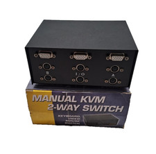 Inland Manual KVM 2 Way Switch picture