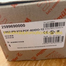1Pcs New Weidmüller 2599690000 UR67-PN-V14-POF-8DIDO-12 Via DHL or FedEX picture