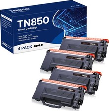 WEAREC Brother TN-850 TN850 TN820 TN-820  L6200DW  HL-L5200DW  (Black,4-Pack) picture