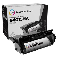 LD 64015HA Black Laser Toner Cartridge for Lexmark T640 T642 T644 T644dn T640tn picture