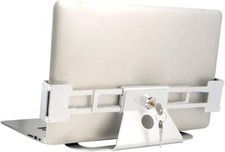 Laptop Security Lock Retail Anti Theft Holder Adjustable Width Silver  picture