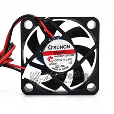 SUNON  HA40101V4-000C-999 DC12V 0.8W 4CM 2-Wire Magnetic Levitation Silent Fan picture