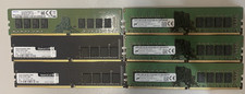 Lot of 6 16GB DDR4-2666 PC4-21300 UDIMM RAM Samsung Micron TeamGroup picture