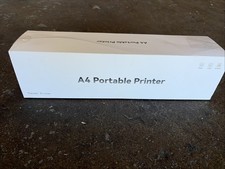 A4 Thermal Printer Portable Inkless Printer for Travel  A4 paper wireless Bl/c picture